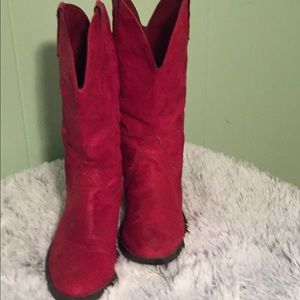 Red Rampage Cowgirl Boots